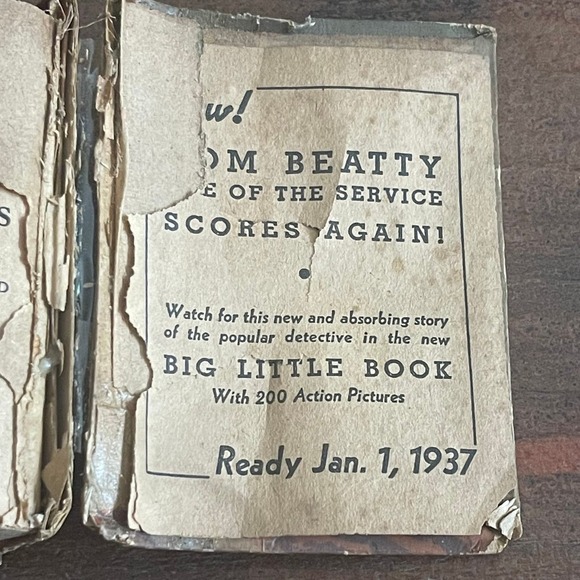 Vintage 1930's 05 Mini Books Popeye , Flash Gordon , Laurel & hardy, Donald Duck - Picture 8 of 12